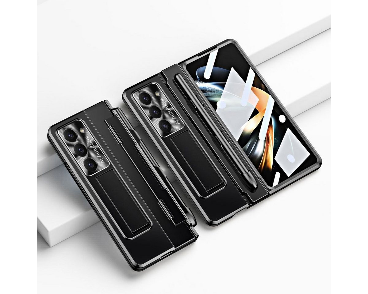 Wigento Handyhülle Für Samsung Galaxy Z Fold5 5G Hülle mit Stand- Stifthalterung u. Stift Wigento Handyhülle Für Samsung Galaxy Z Fold5 5G Hülle mit Stand- Stifthalterung u. Stift von Wigento
