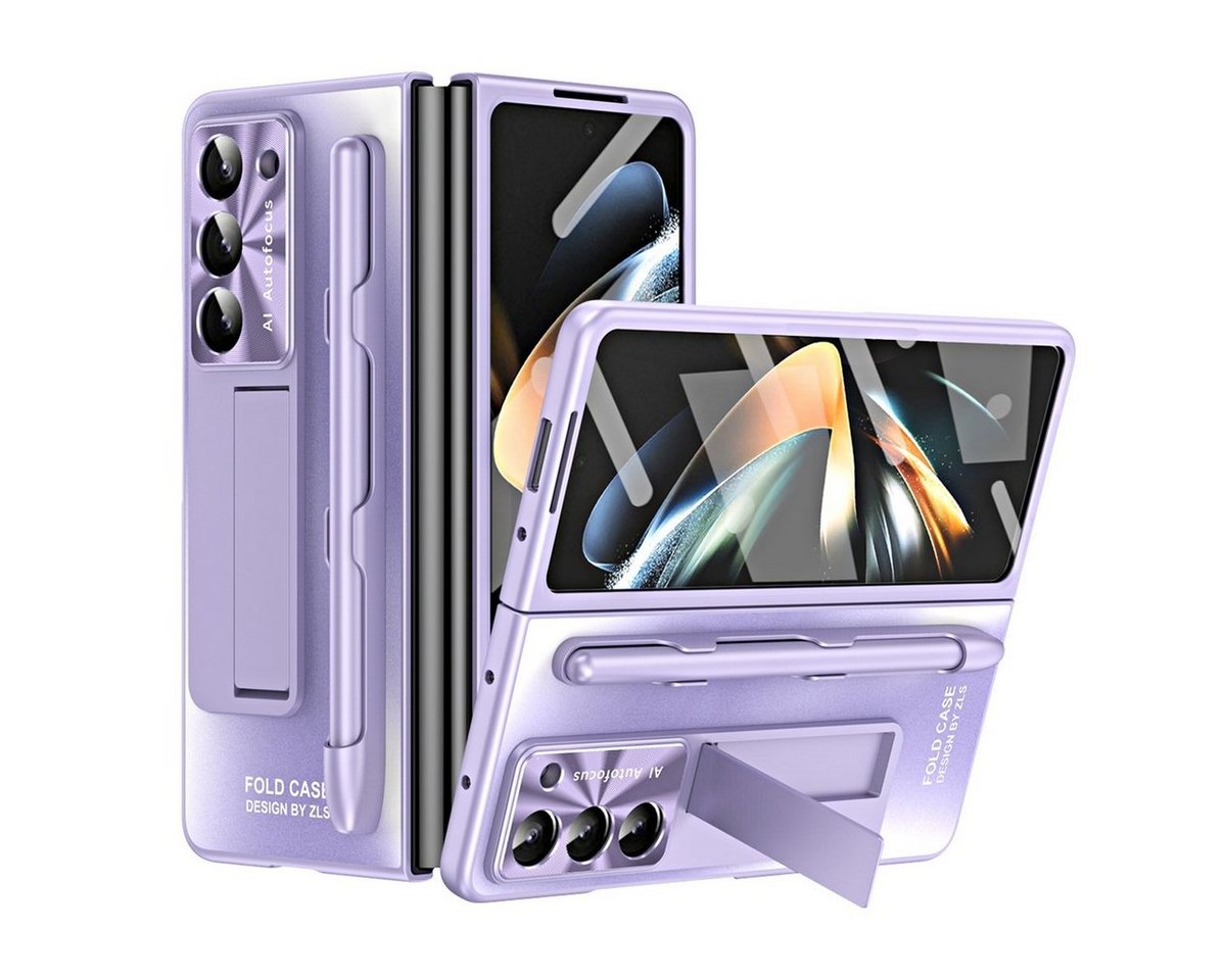 Wigento Handyhülle Für Samsung Galaxy Z Fold5 5G Hülle mit Stand- Stifthalterung u. Stift Wigento Handyhülle Für Samsung Galaxy Z Fold5 5G Hülle mit Stand- Stifthalterung u. Stift von Wigento