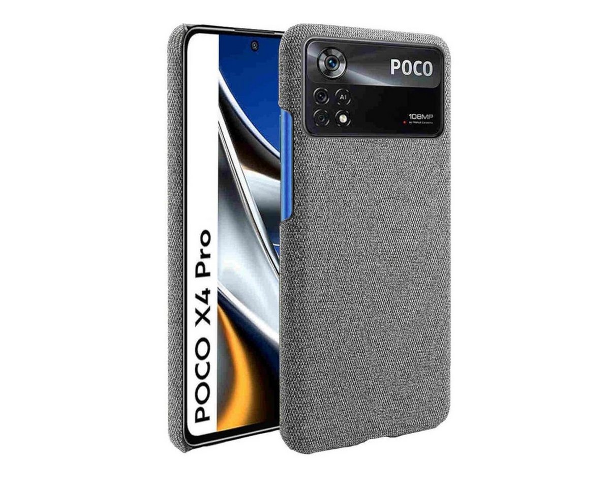 Wigento Handyhülle Für Xiaomi Poco X4 Pro 4G Handy Tasche Design Struktur Hülle Schutz Case Cover Etuis Neu Zubehör von Wigento