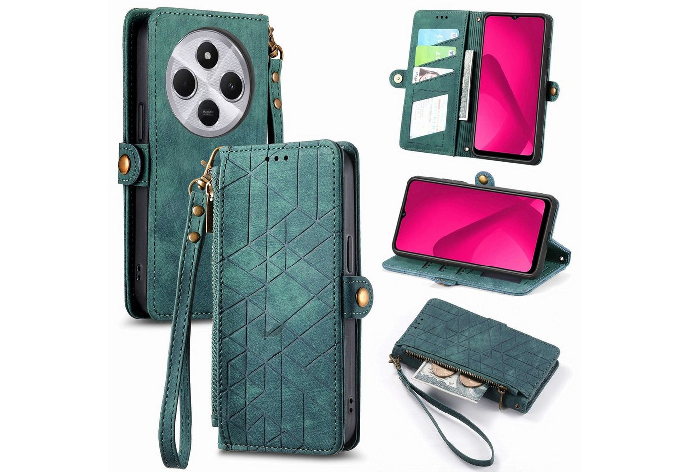 Wigento Handyhülle Für Xiaomi Redmi 14C 4G Kunst Leder Book Tasche Schutz Hülle Case Etui Wigento Handyhülle Für Xiaomi Redmi 14C 4G Kunst Leder Book Tasche Schutz Hülle Case Etui von Wigento