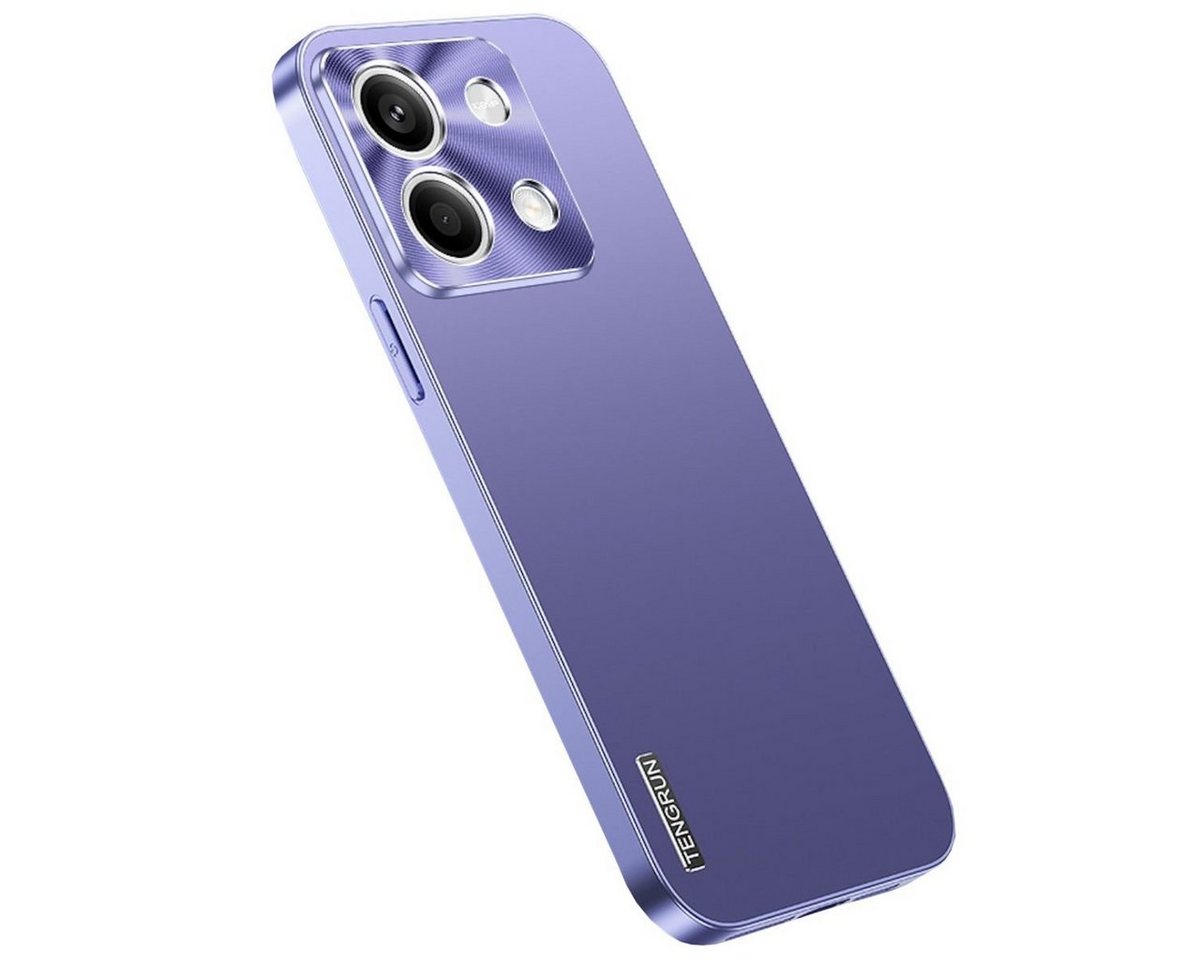 Wigento Handyhülle Für Xiaomi Redmi Note 13 Feinmattes Metall Design Handy Schutz Hülle Wigento Handyhülle Für Xiaomi Redmi Note 13 Feinmattes Metall Design Handy Schutz Hülle von Wigento