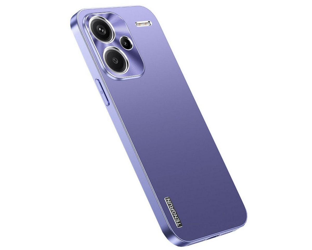 Wigento Handyhülle Für Xiaomi Redmi Note 13 Pro Plus Feinmattes Metall Design Case Hülle Wigento Handyhülle Für Xiaomi Redmi Note 13 Pro Plus Feinmattes Metall Design Case Hülle von Wigento