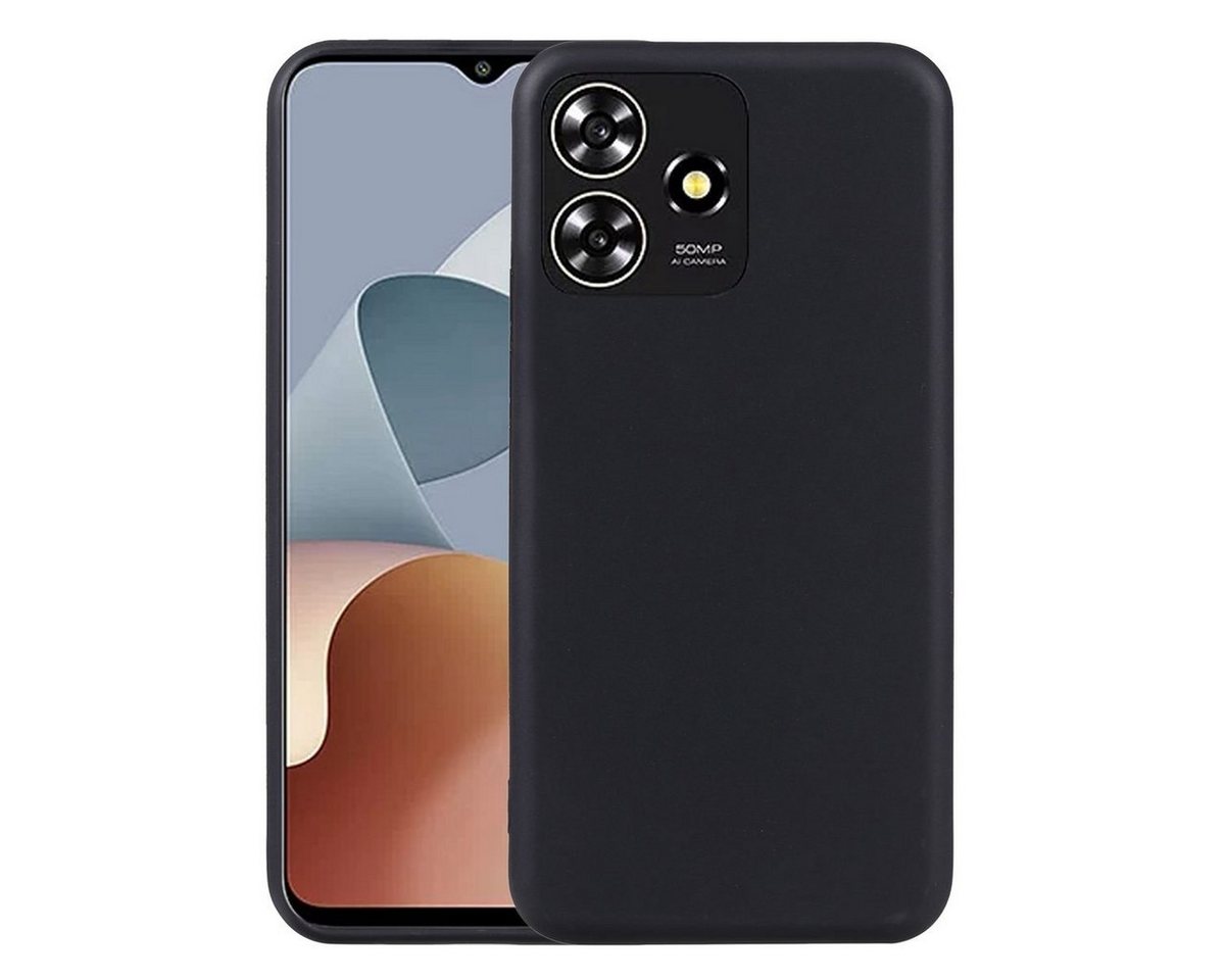 Wigento Handyhülle Für ZTE Blade A73 4G / V50s Axon 50 Lite Silikon TPU Schwarz Hülle Neu Wigento Handyhülle Für ZTE Blade A73 4G / V50s Axon 50 Lite Silikon TPU Schwarz Hülle Neu von Wigento