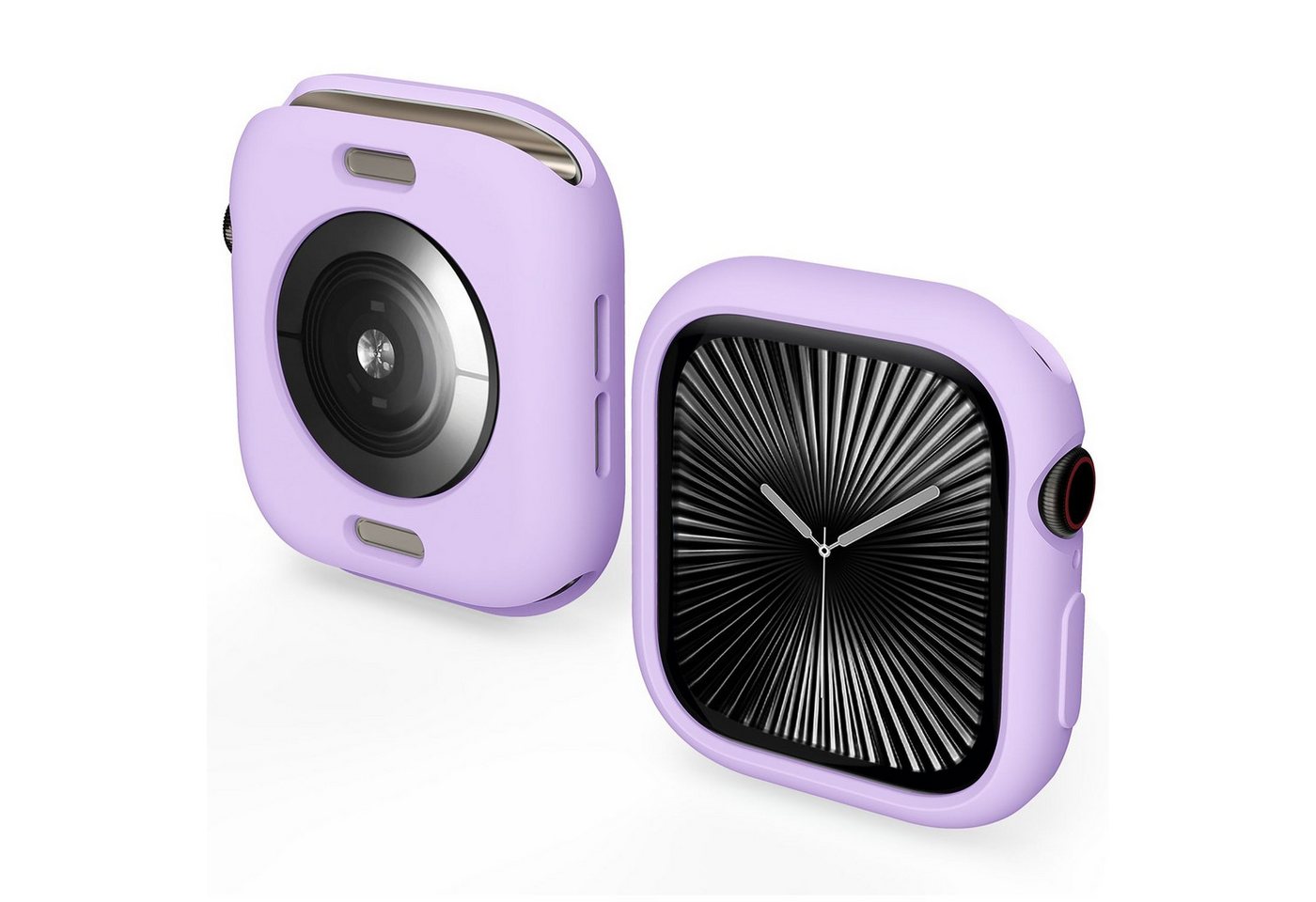 Wigento Smartwatch-Hülle Für Apple Watch Series 10 46mm Candy Design TPU Gehäuse Hülle Lila, Halbseitiger TPU-Schutz, leicht und langlebig Wigento Smartwatch-Hülle Für Apple Watch Series 10 46mm Candy Design TPU Gehäuse Hülle Lila, Halbseitiger TPU-Schutz, leicht und langlebig von Wigento