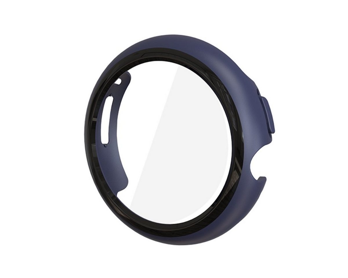 Wigento Smartwatch-Hülle Für Google Pixel Watch 1 + 2 Schutz Watch Gehäuse Hülle Cover D-Blau von Wigento