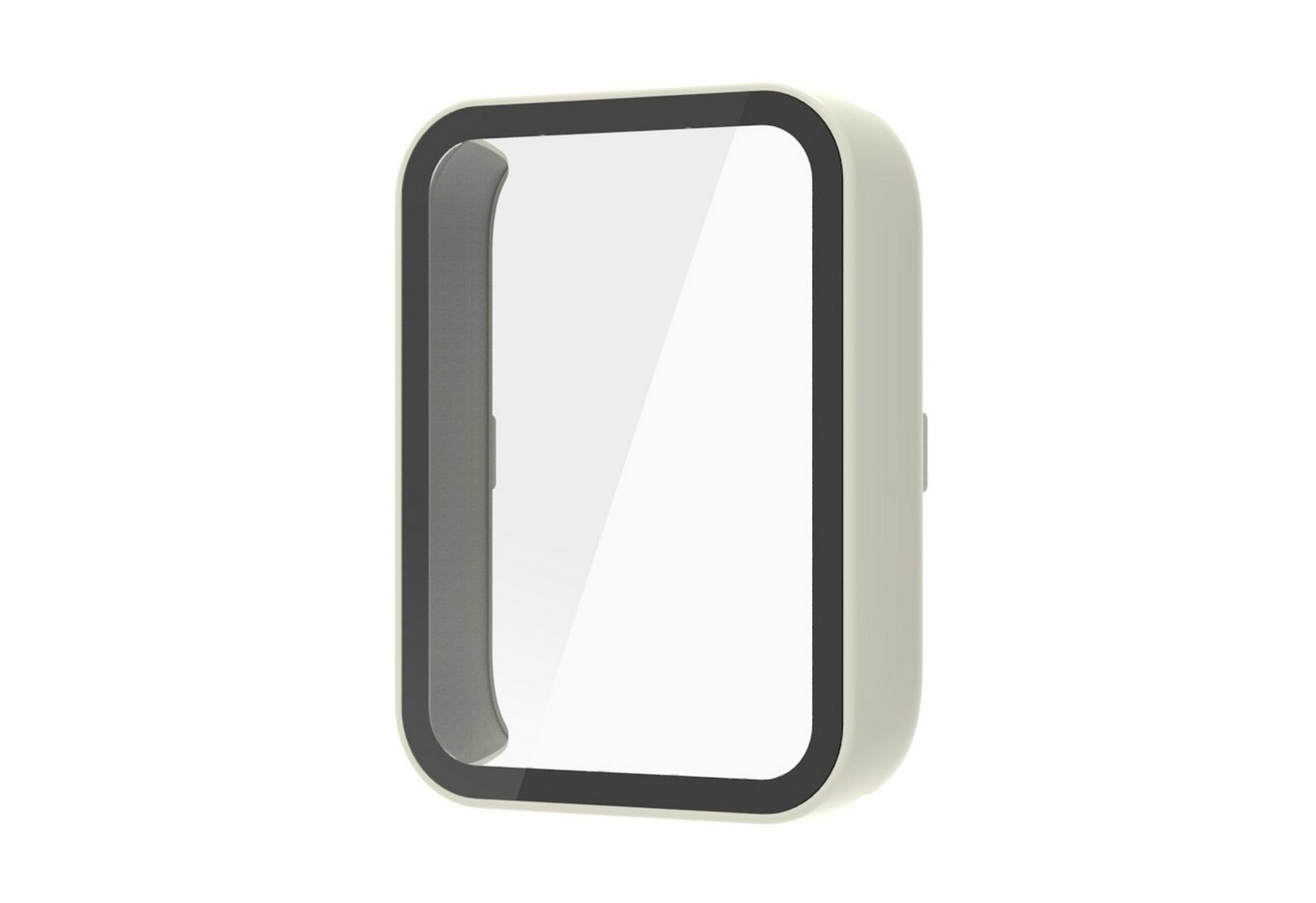 Wigento Smartwatch-Hülle Für Xiaomi Smart Band 9 Pro Kunststoff PC Hülle + H9 Hart Glas Beige, Schutzhülle aus PC + Hart Glas für Rundumschutz Wigento Smartwatch-Hülle Für Xiaomi Smart Band 9 Pro Kunststoff PC Hülle + H9 Hart Glas Beige, Schutzhülle aus PC + Hart Glas für Rundumschutz von Wigento