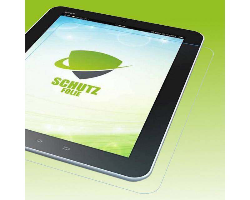 Wigento Tablet-Hülle Displayschutzfolie für Huawei MediaPad T1 10.0 + Tuch von Wigento