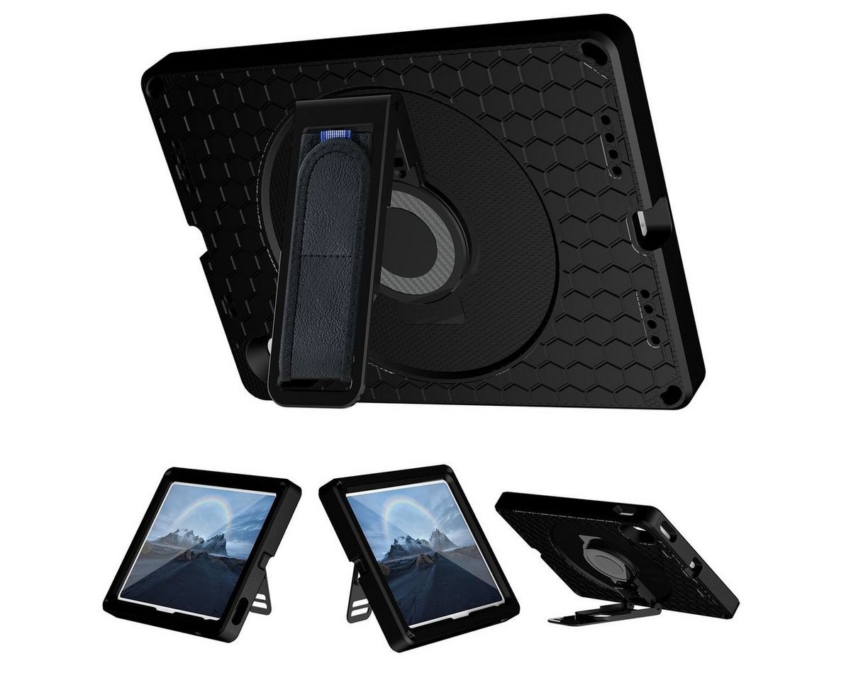 Wigento Tablet-Hülle Für Apple iPad 11. Gen A16 2025 / 10.9 2022 360 Outdoor Hybrid Tasche Wigento Tablet-Hülle Für Apple iPad 11. Gen A16 2025 / 10.9 2022 360 Outdoor Hybrid Tasche von Wigento