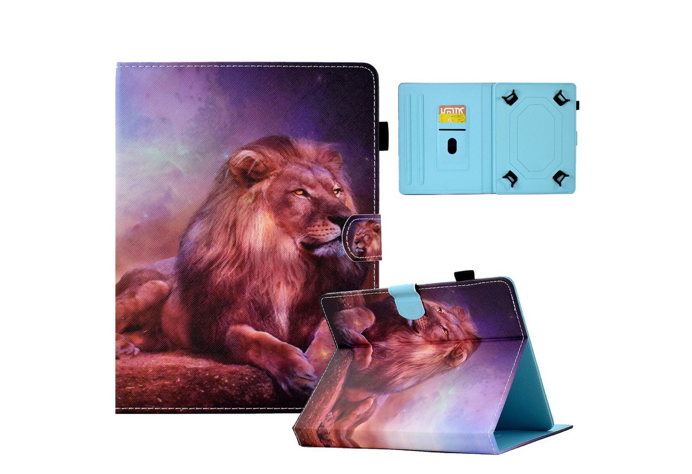 Wigento Tablet-Hülle Für Apple iPad Air 11" 2025 / 2024 Universell Motiv 12 Tablet Hülle Wigento Tablet-Hülle Für Apple iPad Air 11" 2025 / 2024 Universell Motiv 12 Tablet Hülle von Wigento