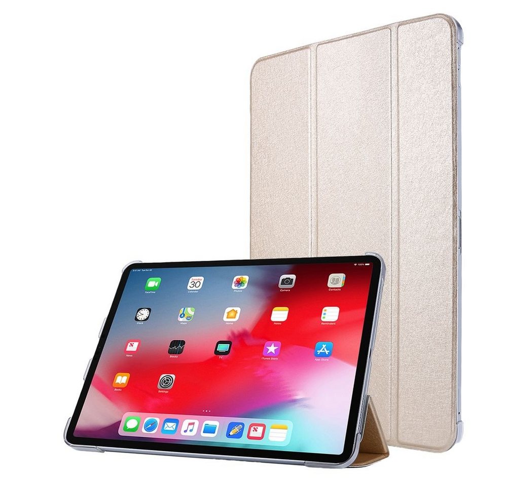 Wigento Tablet-Hülle Für Apple iPad Pro 11.0 2021/ 2022 3folt Wake UP Smart Cover Schutz Tasche Etuis Hülle Case von Wigento