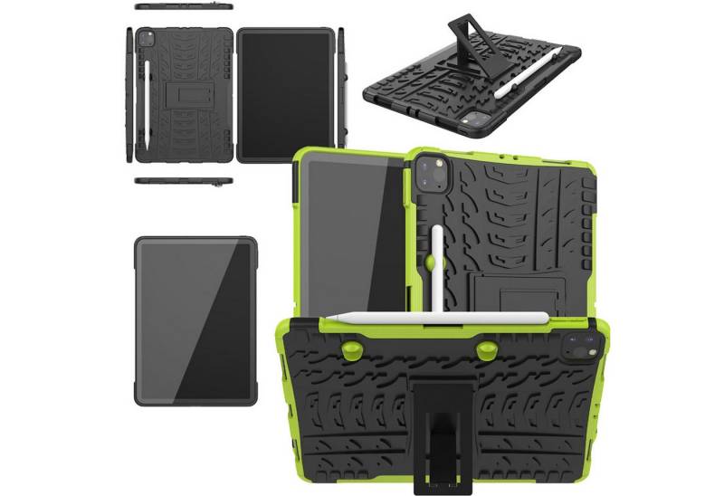 Wigento Tablet-Hülle Für Apple iPad Air 11 2025 / 2024 / Pro 11.0 2022 Outdoor Hybrid Hülle von Wigento