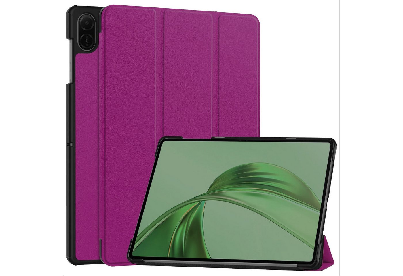 Wigento Tablet-Hülle Für Honor Pad X8a 11 Zoll 3folt Wake UP Smart Cover Tasche Hülle Lila, 3-Fach Halterung, Kratzfest, Leicht Wigento Tablet-Hülle Für Honor Pad X8a 11 Zoll 3folt Wake UP Smart Cover Tasche Hülle Lila, 3-Fach Halterung, Kratzfest, Leicht von Wigento