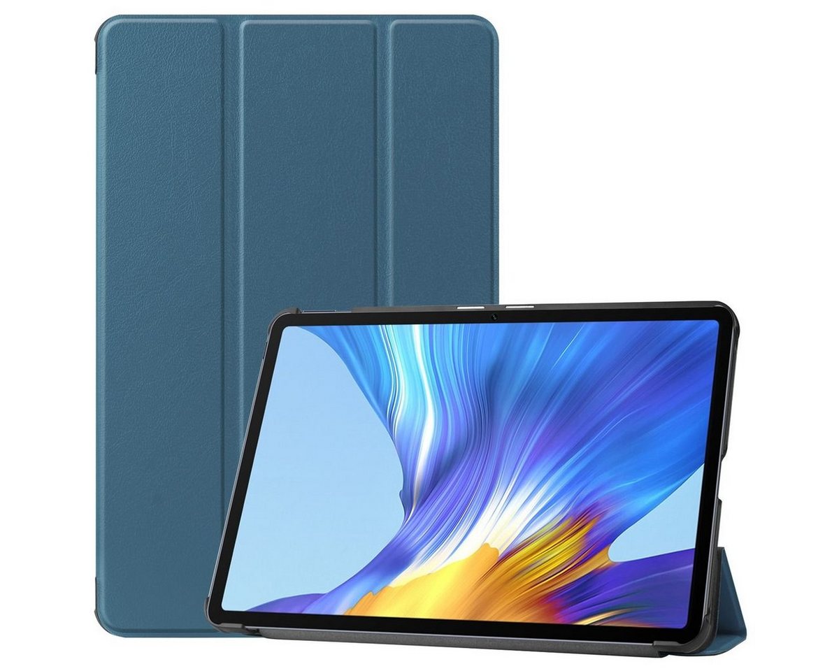 Wigento Tablet-Hülle Für Huawei MatePad 2020 10.4 Zoll Tablet Tasche 3 folt Wake UP Smart Cover Etuis von Wigento