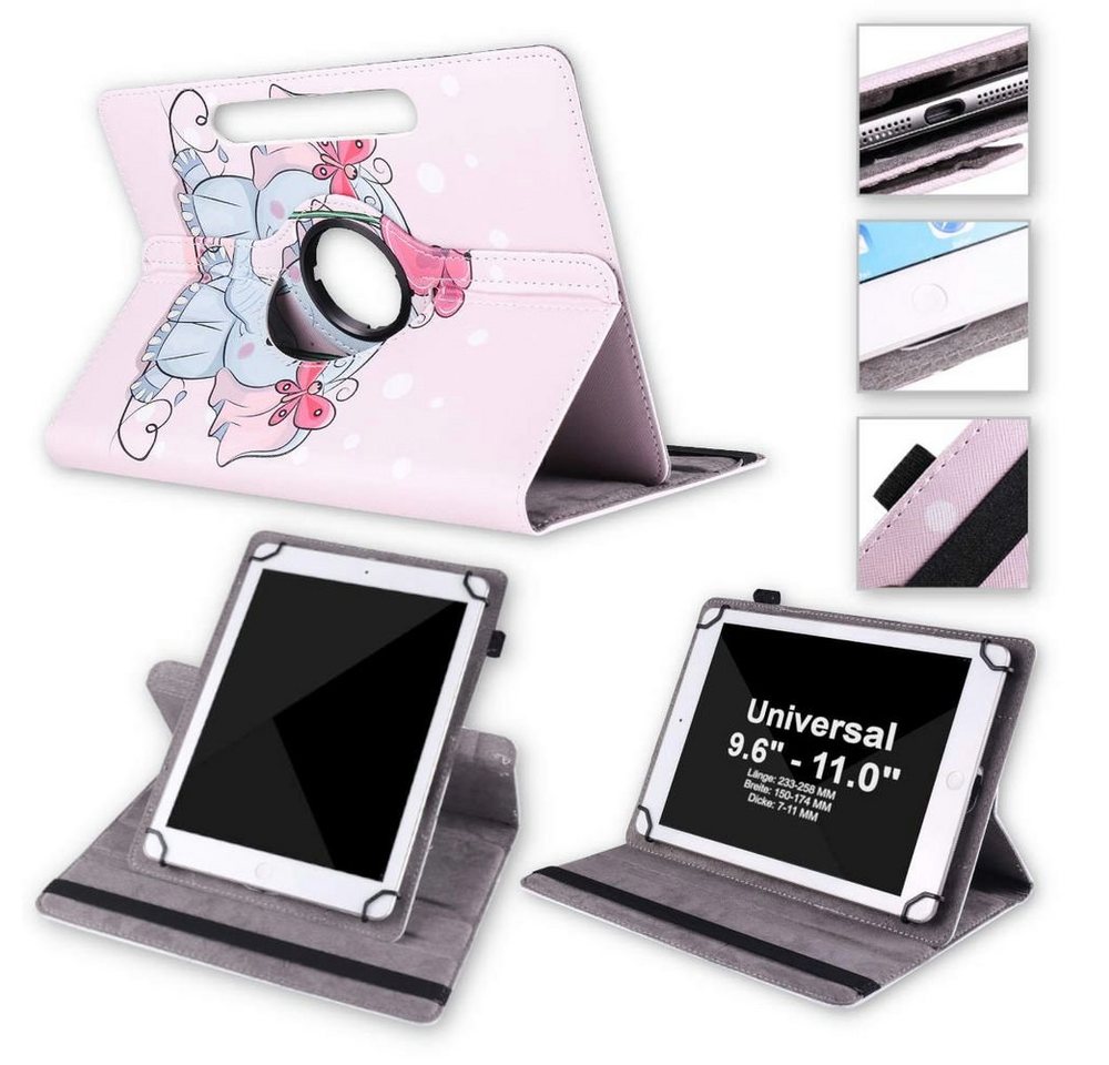 Wigento Tablet-Hülle Für Lenovo Tab M10 HD 2. Gen 2020 TB-X306F 360 Grad Rotation Universell Motiv 4 Tablet Tasche Kunst Leder Hülle Etuis Wigento Tablet-Hülle Für Lenovo Tab M10 HD 2. Gen 2020 TB-X306F 360 Grad Rotation Universell Motiv 4 Tablet Tasche Kunst Leder Hülle Etuis von Wigento
