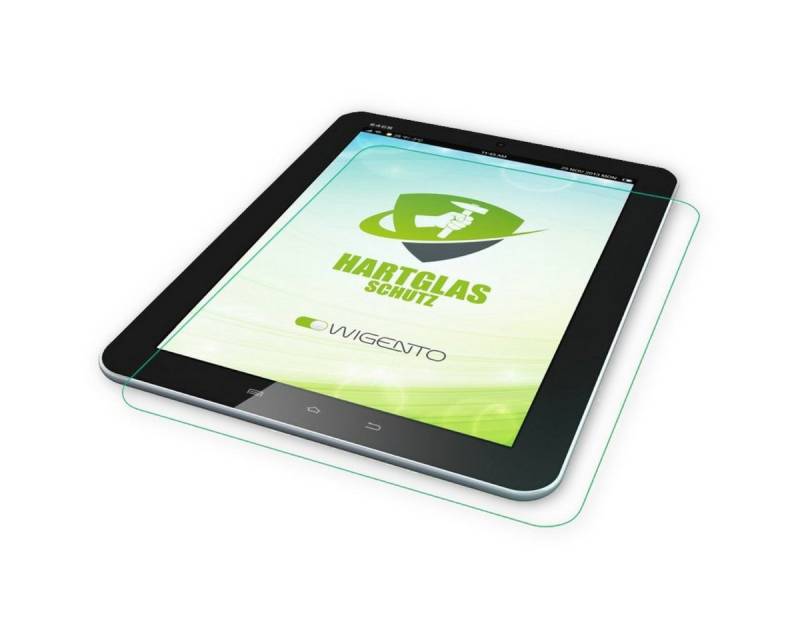 Wigento Tablet-Hülle Für Lenovo Tab M11 1x 0,2mm H9 LCD Display Hart Glas Panzer Folie dünn von Wigento