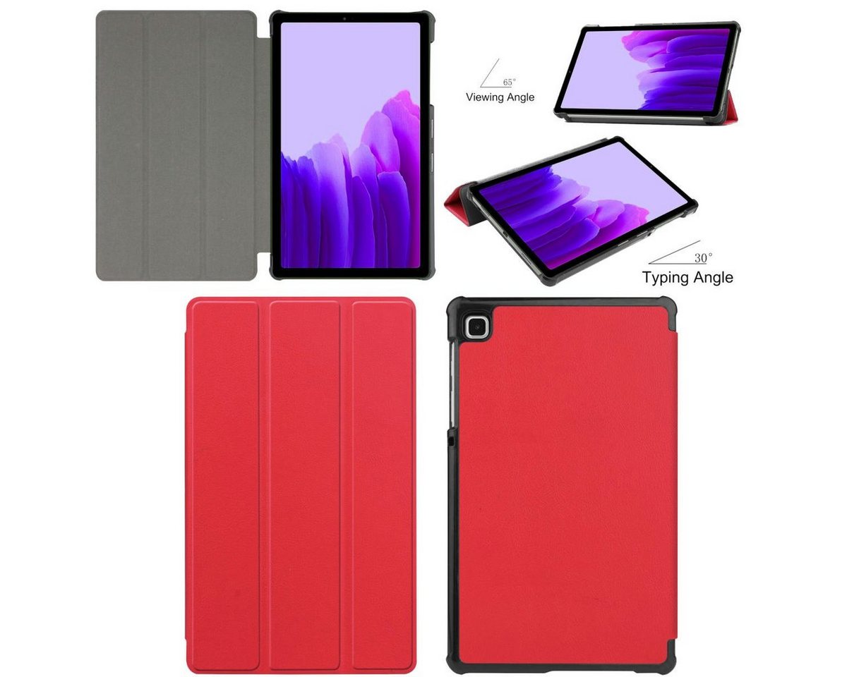 Wigento Tablet-Hülle Für Samsung Galaxy Tab A7 Lite 2021 8.7 2021 Tablet Tasche 3 folt Wake UP Smart Cover Etuis Wigento Tablet-Hülle Für Samsung Galaxy Tab A7 Lite 2021 8.7 2021 Tablet Tasche 3 folt Wake UP Smart Cover Etuis von Wigento