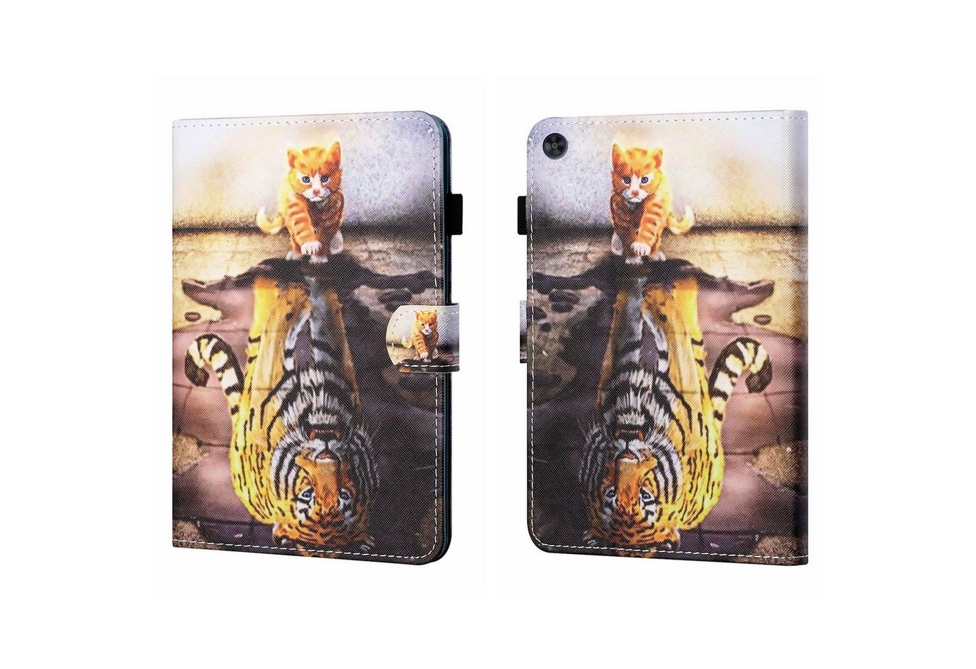 Wigento Tablet-Hülle Für Samsung Galaxy Tab A9 Plus Kunstleder Tablet Tasche Hülle Motiv 24 Wigento Tablet-Hülle Für Samsung Galaxy Tab A9 Plus Kunstleder Tablet Tasche Hülle Motiv 24 von Wigento