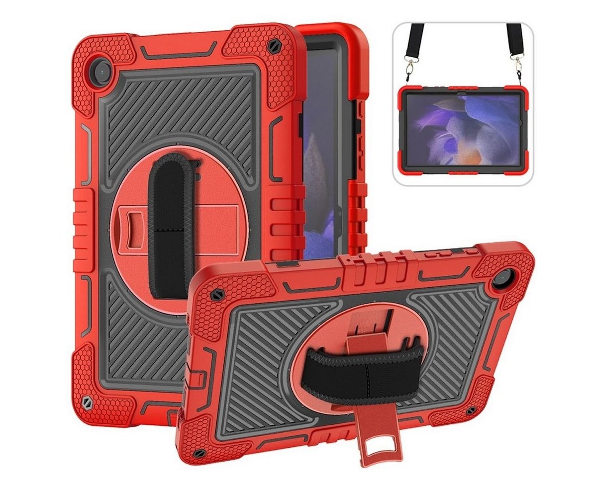 Wigento Tablet-Hülle Für Samsung Galaxy Tab A9 Plus aufstellbare 360 Grad Hybrid Tasche Wigento Tablet-Hülle Für Samsung Galaxy Tab A9 Plus aufstellbare 360 Grad Hybrid Tasche von Wigento