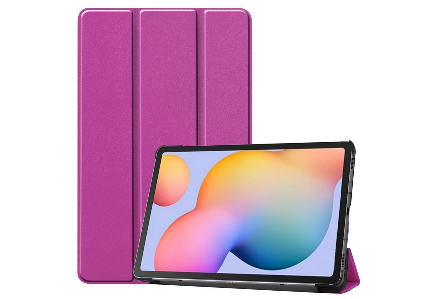 Wigento Tablet-Hülle Für Samsung Galaxy Tab S6 Lite 2020 / 2022 / 2024 Tablet Tasche Schutz von Wigento