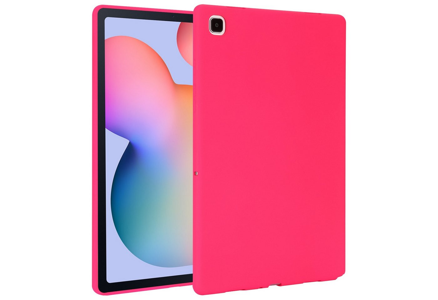 Wigento Tablet-Hülle Für Samsung Galaxy Tab S6 Lite 2022 / 2024 TPU Silikon Hülle Case Pink Wigento Tablet-Hülle Für Samsung Galaxy Tab S6 Lite 2022 / 2024 TPU Silikon Hülle Case Pink von Wigento