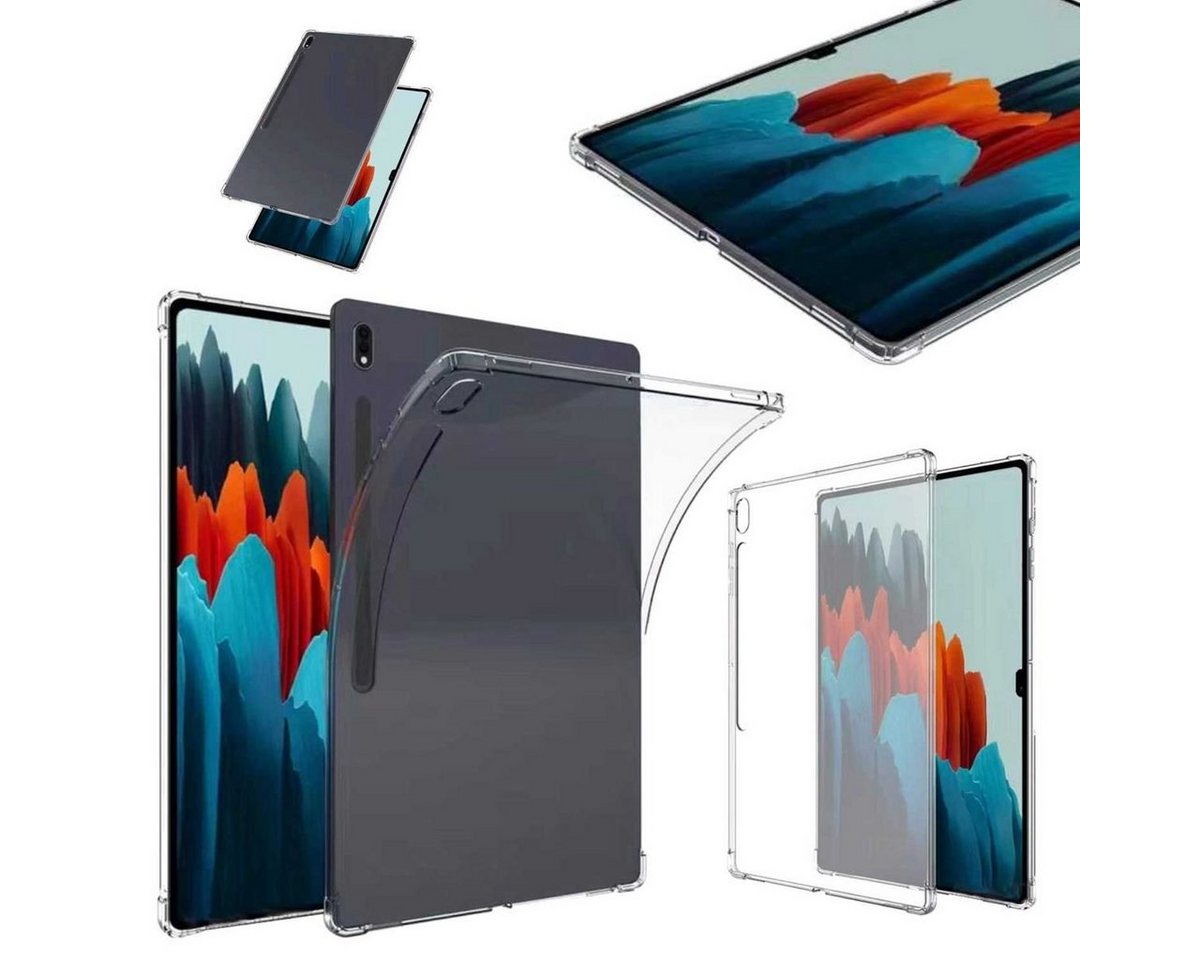 Wigento Tablet-Hülle Für Samsung Galaxy Tab S10 / S9 / S8 Ultra Schock Hülle TPU Silikon Wigento Tablet-Hülle Für Samsung Galaxy Tab S10 / S9 / S8 Ultra Schock Hülle TPU Silikon von Wigento