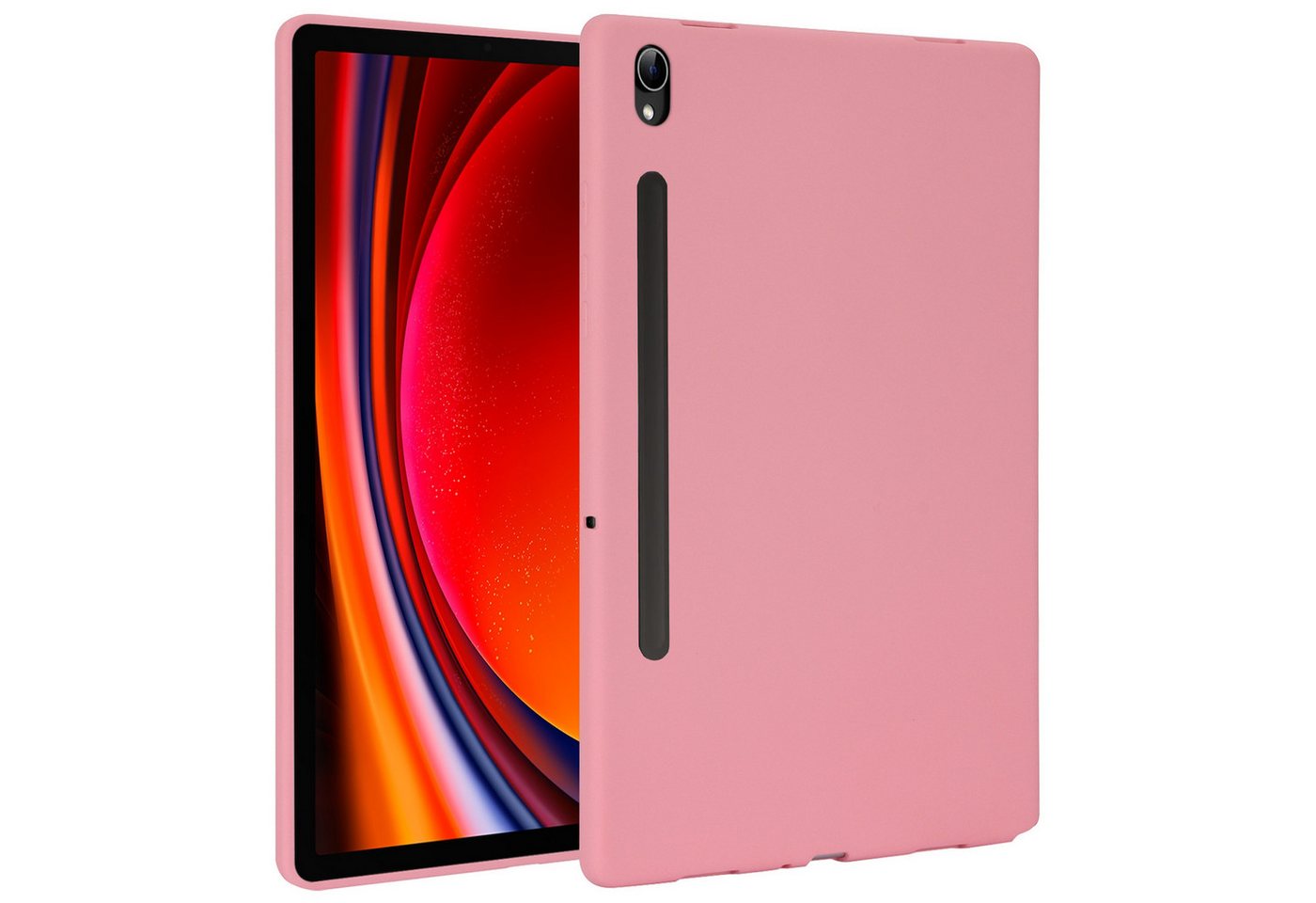 Wigento Tablet-Hülle Für Samsung Galaxy Tab S10 FE / S9 / S9 FE / S8 TPU Silikon Hülle Rosa Wigento Tablet-Hülle Für Samsung Galaxy Tab S10 FE / S9 / S9 FE / S8 TPU Silikon Hülle Rosa von Wigento