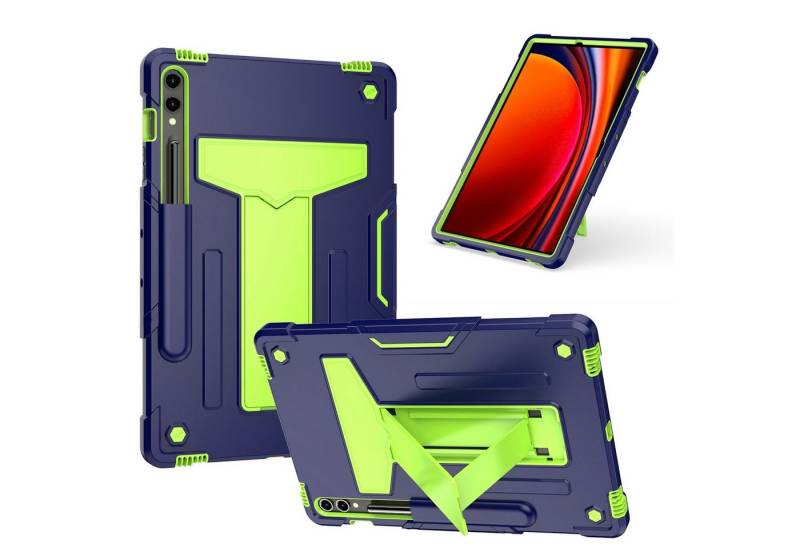 Wigento Tablet-Hülle Für Samsung Galaxy Tab S10 Plus FE Plus / S9 Plus FE Silikon Hülle von Wigento