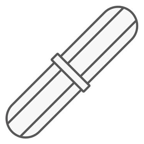 Wiggens WI-0503 Oktaeder Aufsehen Bar, 8mm Ø x 15mm Länge Wiggens WI-0503 Oktaeder Aufsehen Bar, 8mm Ø x 15mm Länge von Wiggens