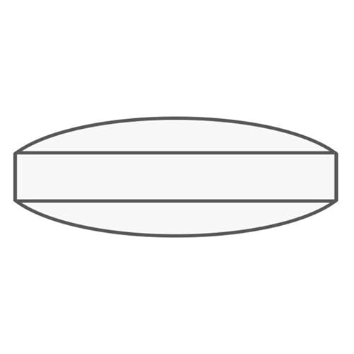 Wiggens WI-0525 Oval Aufsehen Bar, 16mm Ø x 35mm Länge von Wiggens