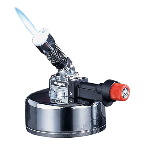 Wiggens WI-1499 Dragon 220 Bunsen Brenner, 1300°C Max Temperatur, 45g Panzer Kapazität von Wiggens