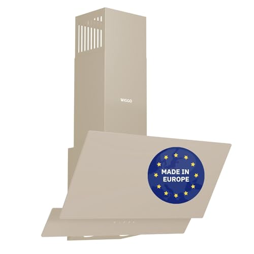 Wiggo A642 Dunstabzugshaube 60cm kopffrei I Abluft Umluft Dunstabzug 626m³/h - Touch-Display 4 Stufen I Energieeffizienzklasse A Schräghaube inkl. 2x Kohlefilter I Abzugshaube Glasfront creme Wiggo A642 Dunstabzugshaube 60cm kopffrei I Abluft Umluft Dunstabzug 626m³/h - Touch-Display 4 Stufen I Energieeffizienzklasse A Schräghaube inkl. 2x Kohlefilter I Abzugshaube Glasfront creme von Wiggo
