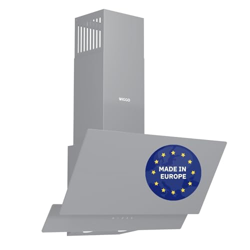 Wiggo A642 Dunstabzugshaube 60cm kopffrei I Abluft Umluft Dunstabzug 626m³/h - Touch-Display 4 Stufen I Energieeffizienzklasse A Schräghaube inkl. 2x Kohlefilter I Abzugshaube Glasfront grau Wiggo A642 Dunstabzugshaube 60cm kopffrei I Abluft Umluft Dunstabzug 626m³/h - Touch-Display 4 Stufen I Energieeffizienzklasse A Schräghaube inkl. 2x Kohlefilter I Abzugshaube Glasfront grau von Wiggo