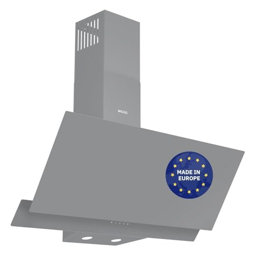 Wiggo A942G Dunstabzugshaube 90cm kopffrei I Abluft Umluft Dunstabzug 626m³/h - Touch-Display 4 Stufen I Energieeffizienzklasse A Schräghaube inkl. 2x Kohlefilter I Abzugshaube Glasfront grau Wiggo A942G Dunstabzugshaube 90cm kopffrei I Abluft Umluft Dunstabzug 626m³/h - Touch-Display 4 Stufen I Energieeffizienzklasse A Schräghaube inkl. 2x Kohlefilter I Abzugshaube Glasfront grau von Wiggo