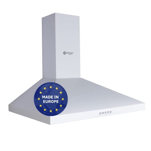 Wiggo Dunstabzugshaube 60cm I Wandhaube für Abluft oder Umluft Dunstabzug 300m³/h mit LED-Beleuchtung & 3 Leistungsstufen I Wandhaube inkl. Fettfilter & 2x Kohlefilter I Abzugshaube Weiß Wiggo Dunstabzugshaube 60cm I Wandhaube für Abluft oder Umluft Dunstabzug 300m³/h mit LED-Beleuchtung & 3 Leistungsstufen I Wandhaube inkl. Fettfilter & 2x Kohlefilter I Abzugshaube Weiß von Wiggo