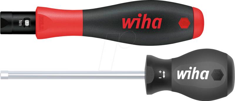 WIHA 36850 - Drehmoment-Schraubendreher TorqueVario®-S, 0,1 - 0,6 Nm von Wiha
