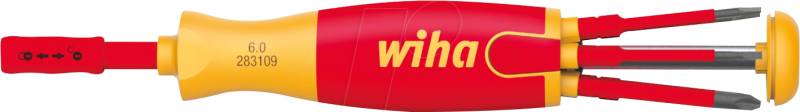 WIHA 38612 - Schraubendreher mit Bit Magazin LiftUp electric von Wiha