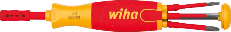 WIHA 41234 - Bit-Satz Magazin-Bithalter LiftUp, 7-teilig gemischt von Wiha