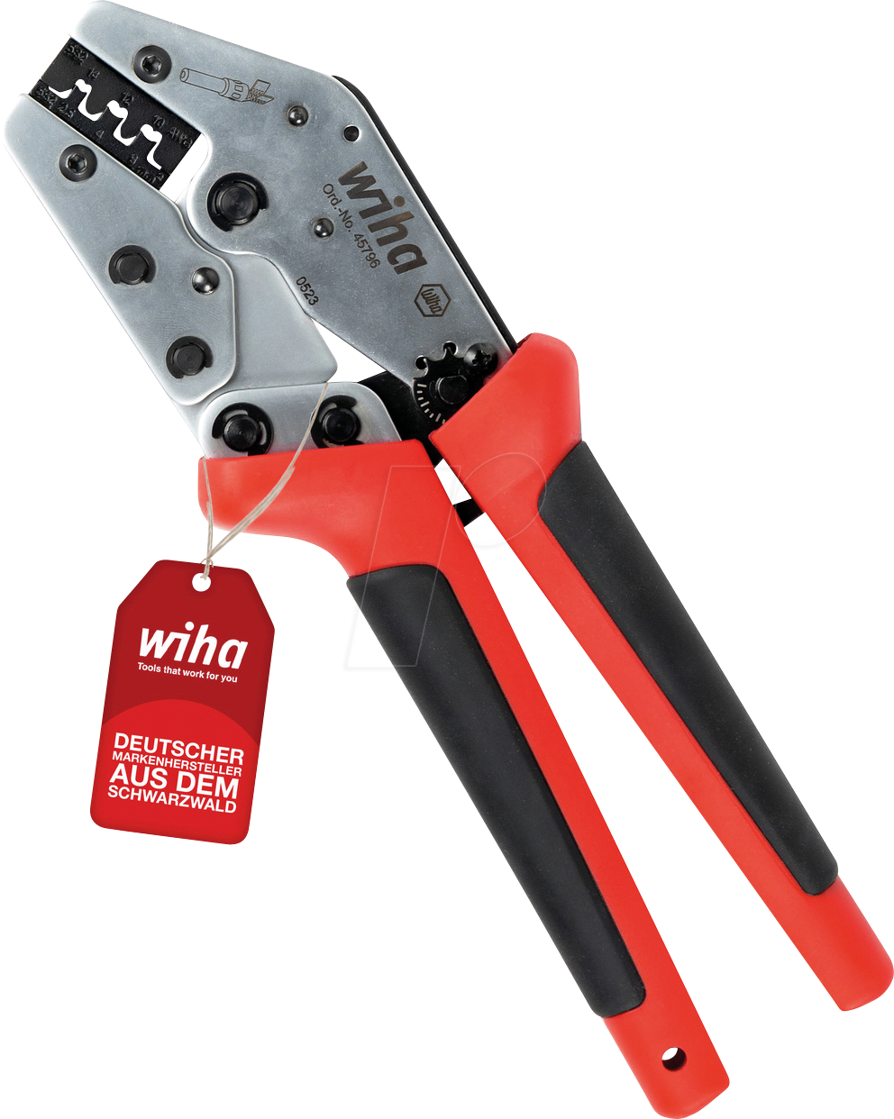 WIHA 45796 - Crimpwerkzeug für MC4-Verbinder, 250 mm von Wiha