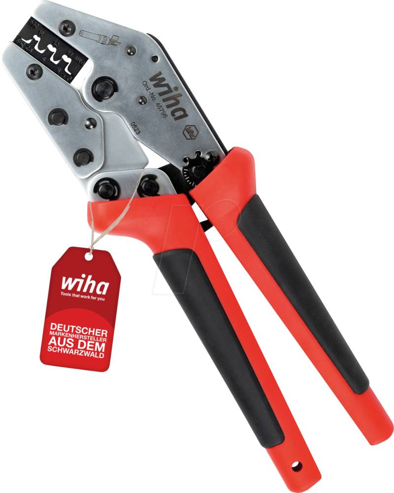 WIHA 45796 - Crimpwerkzeug für MC4-Verbinder, 250 mm von Wiha
