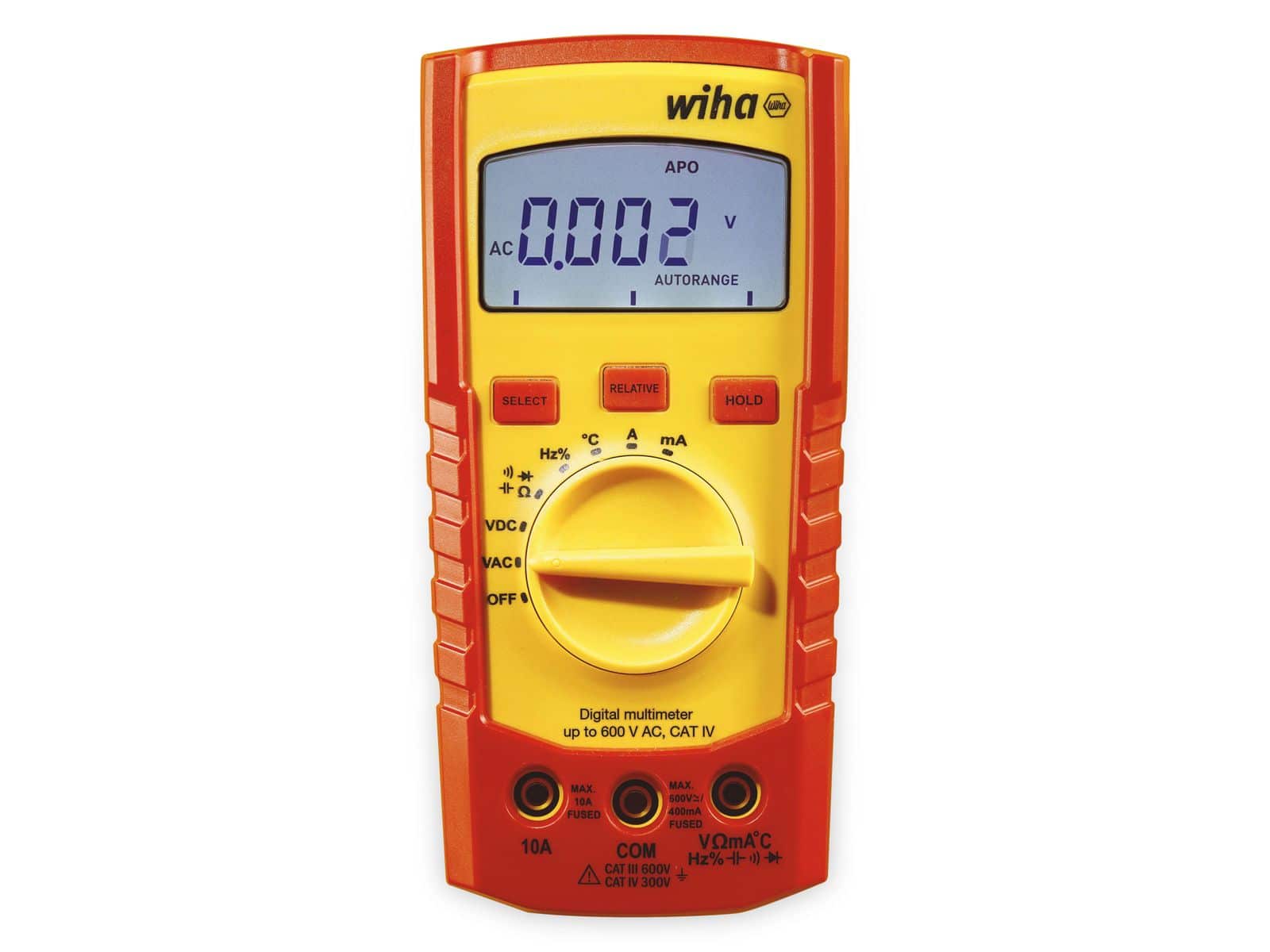 WIHA Digitales Multimeter bis 600 V AC, SB25541 von Wiha