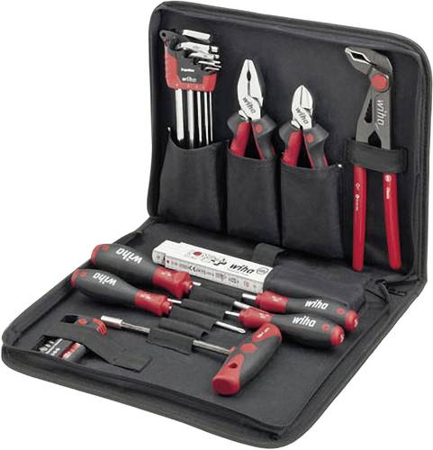Wiha 36390 Werkzeugset HeimwerkerInnen in Tasche 32teilig von Wiha