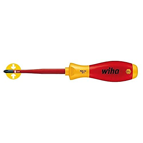 Wiha 39564 Serie SB3211 Slim Fix Soft Finish Elektro-Schraubendreher, 61 x 80 mm von Wiha