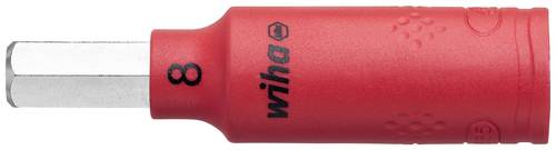Wiha 43113 Innen-Sechskant Steckschlüsseleinsatz 8mm 1 Stück 1/4  (6.3 mm) von Wiha