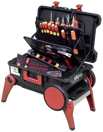 Wiha 45734 ElektrikerInnen Werkzeugkoffer bestückt 80teilig (B x H x T) 497 x 680 x 336mm von Wiha