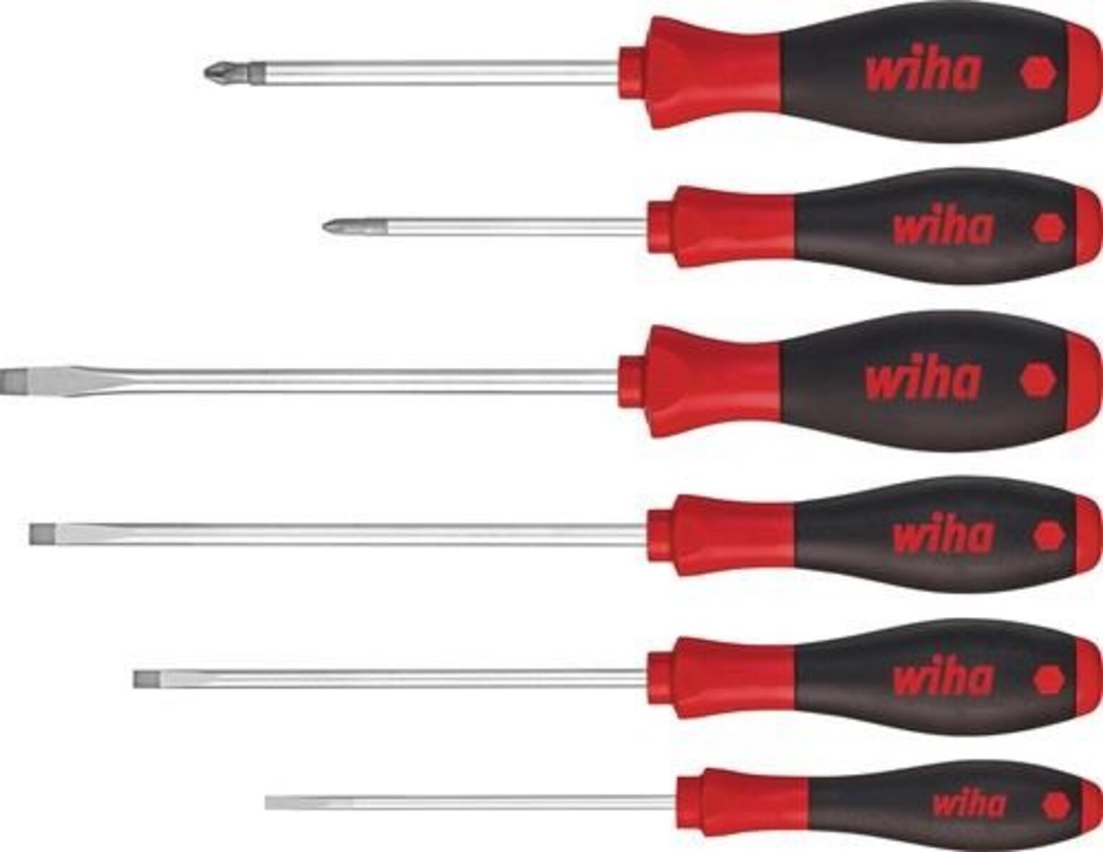 Wiha Schraubendrehersatz 302 ZK6 SO 6-tlg.Schlitz/PZD Mehrkomponentengriffen Wiha Schraubendrehersatz 302 ZK6 SO 6-tlg.Schlitz/PZD Mehrkomponentengriffen von Wiha