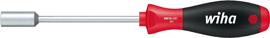 Wiha SoftFinish Steckschlüssel-Schraubendreher Schlüsselweite (Metrisch): 7 mm Klingenlänge: 125 mm (01023) von Wiha