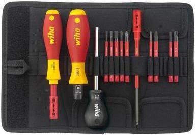 Wiha TorqueVario-S electric 2872 - Torque screwdriver set - 14 Stücke - isoliert - 0,8 - 5 N·m - in Falttasche (40674) von Wiha