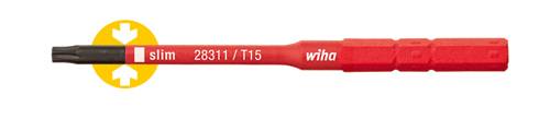 Wiha VDE Innen-TORX Wechselklinge T 8 75mm Passend für (Serie Schraubendreher) Wiha Torque von Wiha