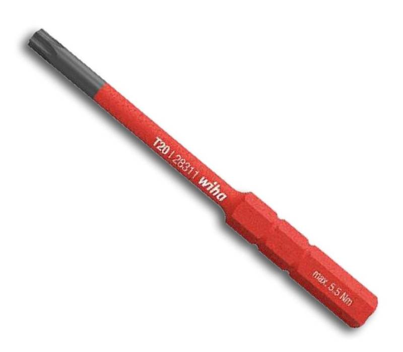 Wiha WIHA Torque-Wechselklinge VDE T 8x 75mm Bit-Adapter, 0 von Wiha