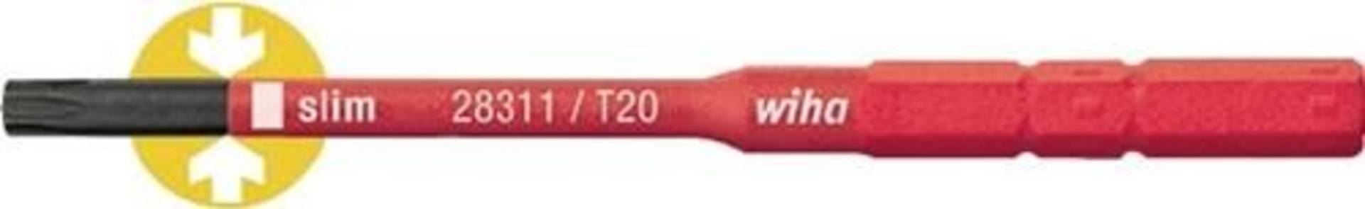 Wiha Wechselkl.SlimBit electric TORX T 8x75mm VDE isol. 35506 Wiha Wechselkl.SlimBit electric TORX T 8x75mm VDE isol. 35506 von Wiha